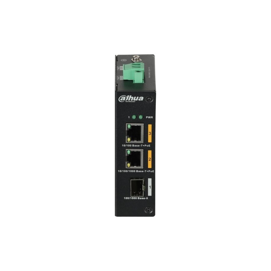 Dahua Switch, 2 Ports PoE, unmanaged, inkl. Netzteil