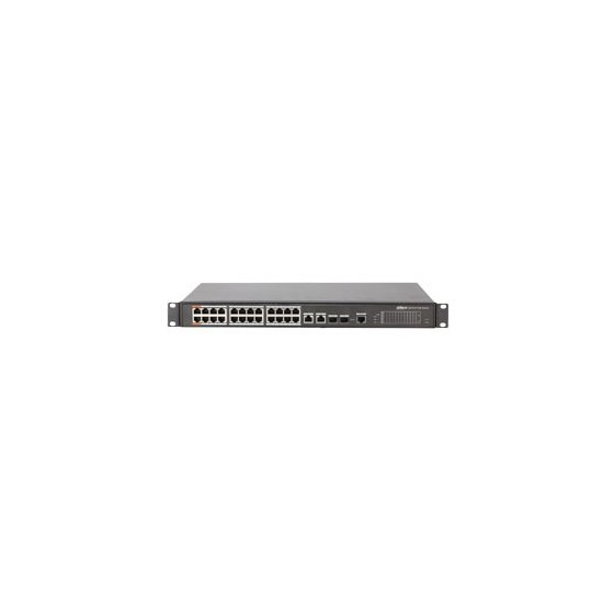 Dahua PoE-Switch, Hi-PoE, 24x Poe-Ports, 250m, 240W