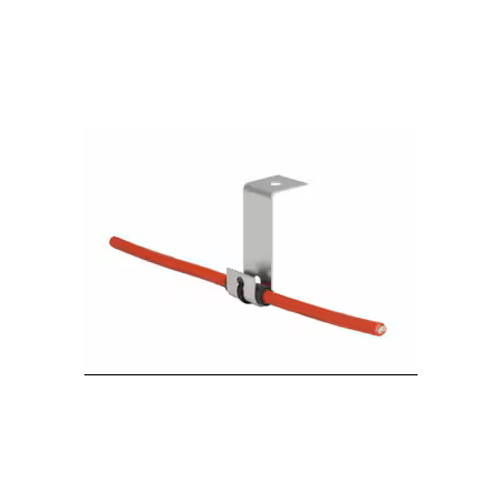 Edelstahl J-Clip und Silikonhülse, für Montage der Sensorkabel