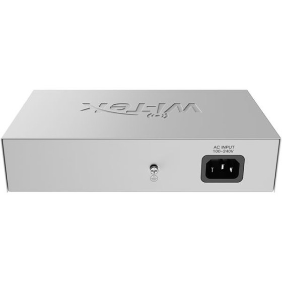 Wi-Tek PoE-Switch, 6 Ports, 4 Ports PoE, 250 m, Desktop, Wand
