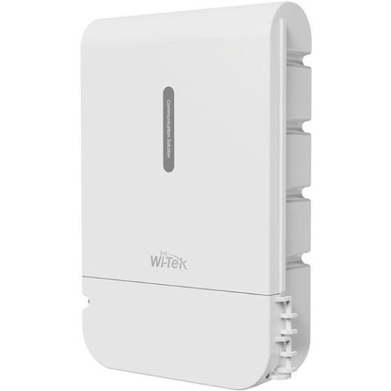 Outdoor-PoE-Switch, 6 Ports, 4 Ports PoE, 250 m, cloud managed, IP65, Mast, Wand