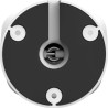 Dahua IP-Thermal-Bullet-Kamera, 4 MP, 8 mm, IR 30 m, IP67, weiß