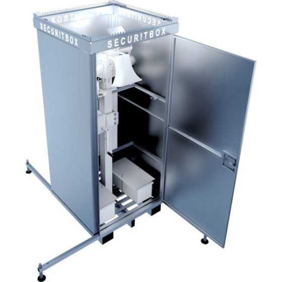 Securitbox Videoturm, simple, ohne Dach