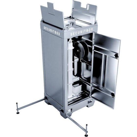 Securitbox Videoturm, professional, inkl. Dach