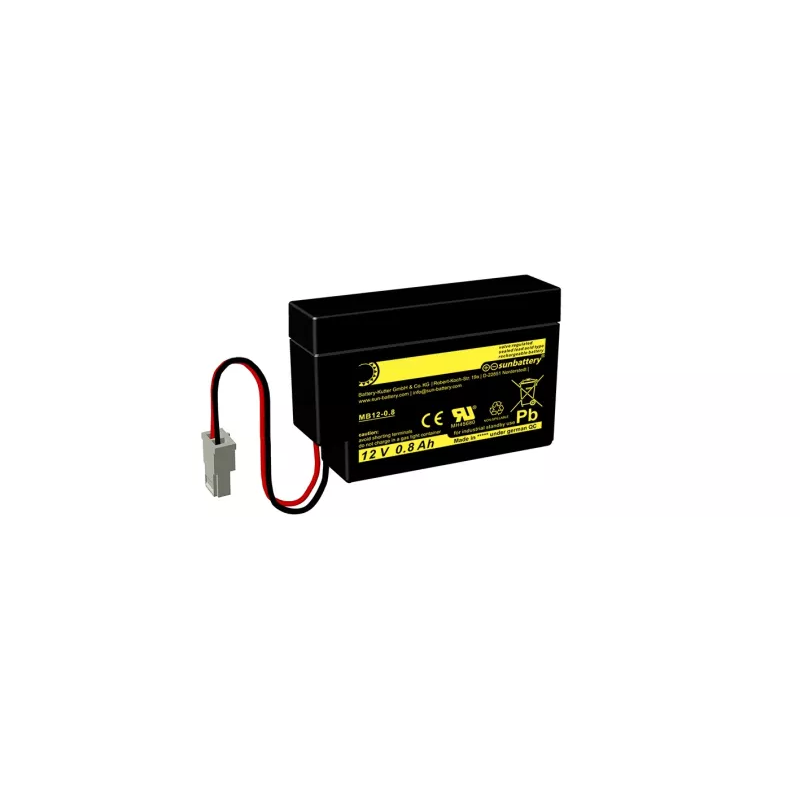 SUN Battery MB12-0.8 AMP