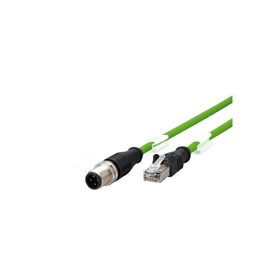 Verbindungsleitung M12 auf Ethernet