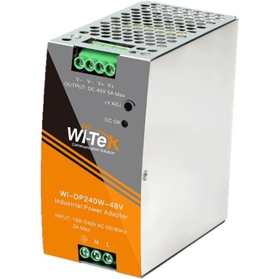 Wi-Tek Netzteil, 48V/5 A, 240 W, DIN-Schiene