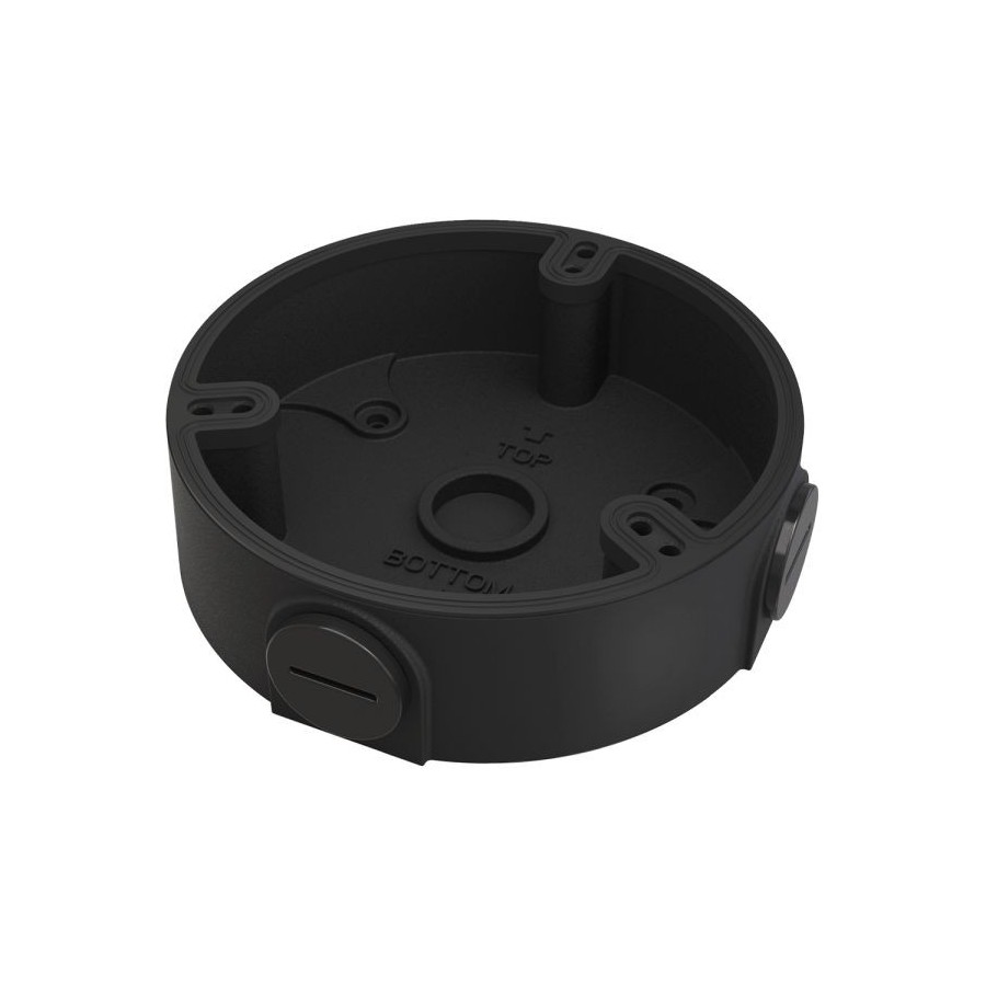 Montagebox, Metall, schwarz