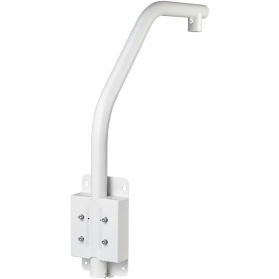 Schwanenhalshalterung, Metall, Stahl, weiß