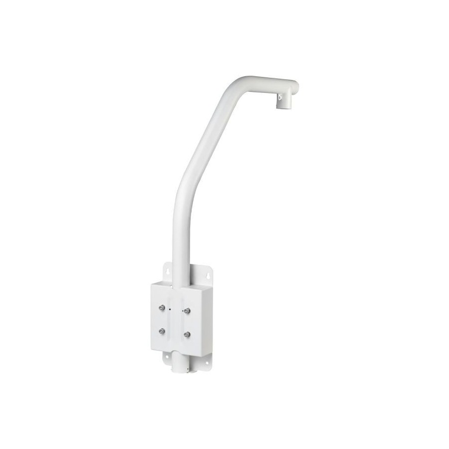 Schwanenhalshalterung, Metall, Stahl, weiß