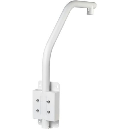 Schwanenhalshalterung, Metall, Stahl, weiß