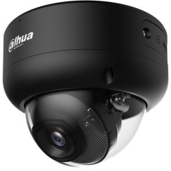 IP-Dome-Kamera, 2 MP, 2,8 mm, IR 40 m, IP67, IK10, schwarz