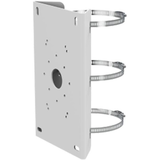 Masthalterung, Metall, Stahl, weiß