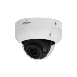 Dahua IP-Dome-Kamera, 2MP, 2,7 - 13,5 mm, IR40m, SMD 4.0, IK10, IP67, weiß