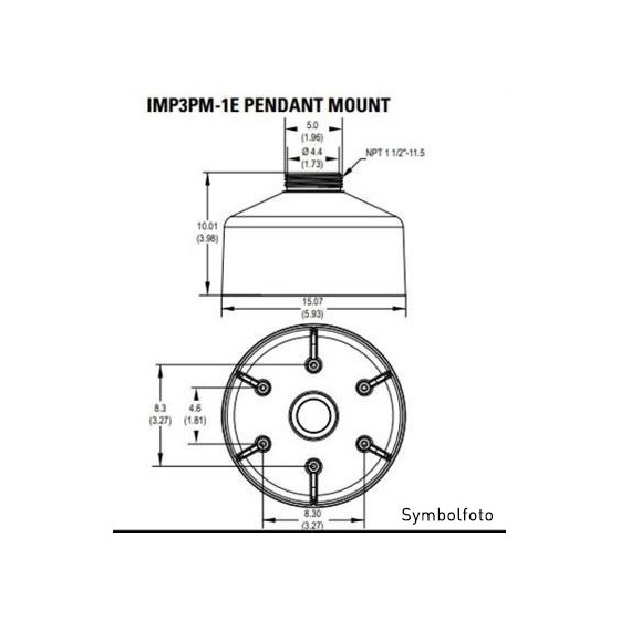 Pelco Hängehalterung