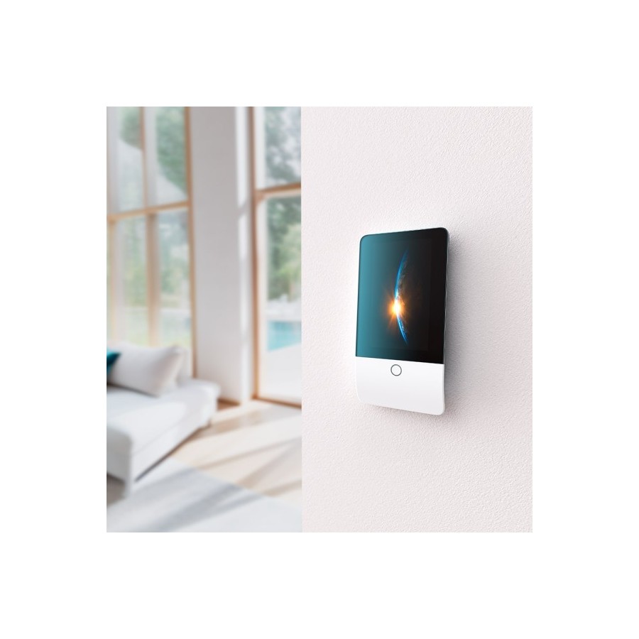 Jablotron 5" BUS-Touch-Bedienteil NATUS, RFID, weiß