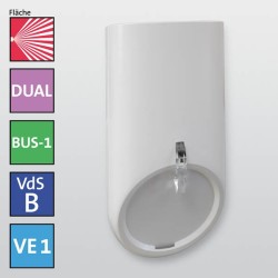 Infrarot-Mikrowellen-Bewegungsmelder comstar VAYO pro DUAL B10 BUS - MIT MONTAGE