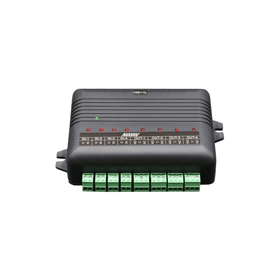 Relaismodul zur Steuerung, 4 Eingänge, 4 Ausgänge