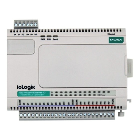Active Ethernet I/O-Modul mit 12DI/8DO