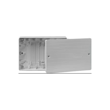 Aufputz-Gehäuse, grau