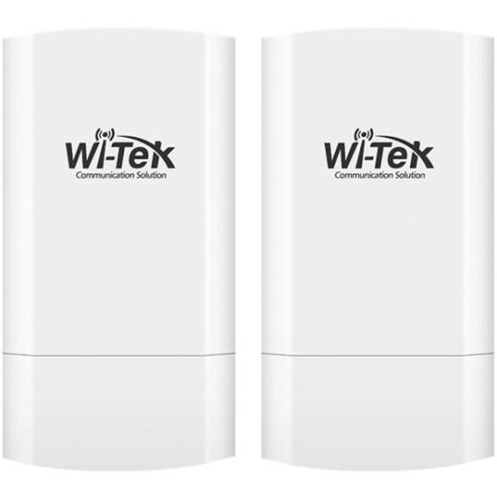 Wi-Tek WLAN Transmitter, 1 Paar, 2 Ports, 2,4 GHz, 2 km Reichweite
