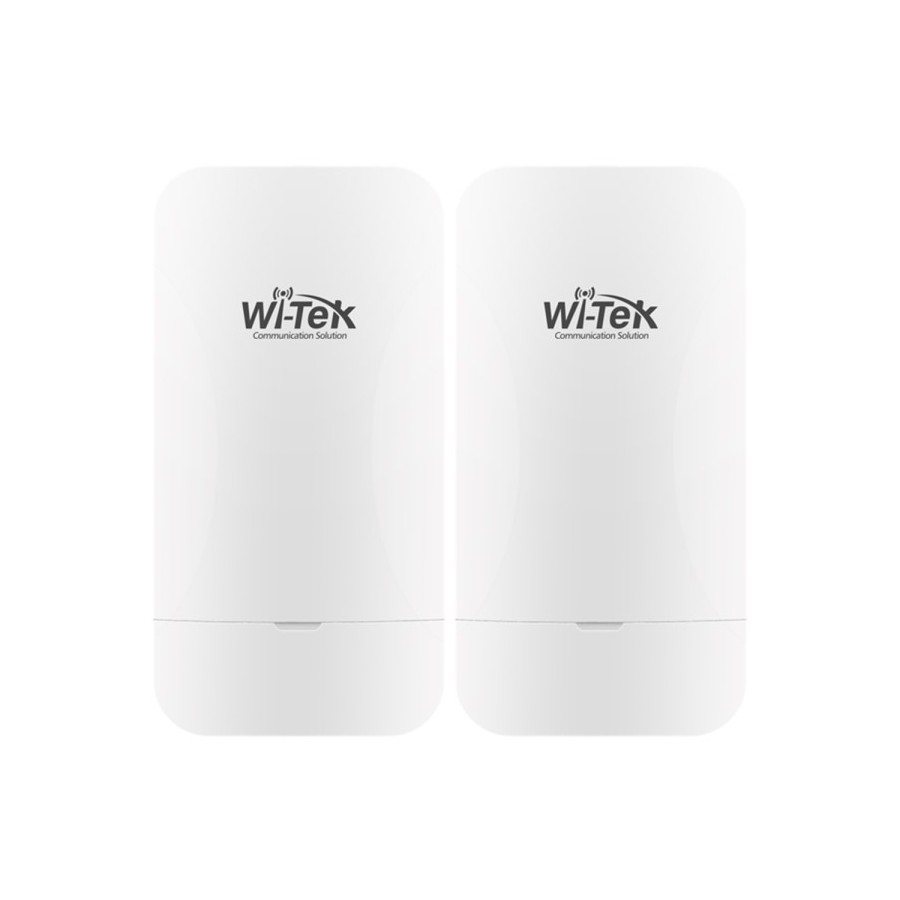 Wi-Tek WLAN Transmitter, 1 Paar, 2 Ports, 2,4 GHz, 1 km Reichweite