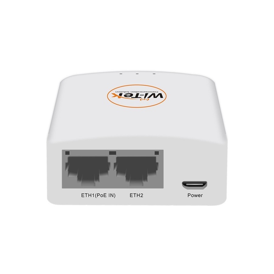 Wi-Tek WLAN Access Point Controller, 2 LAN Ports, weiß