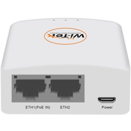 Wi-Tek WLAN Access Point Controller, 2 LAN Ports, weiß