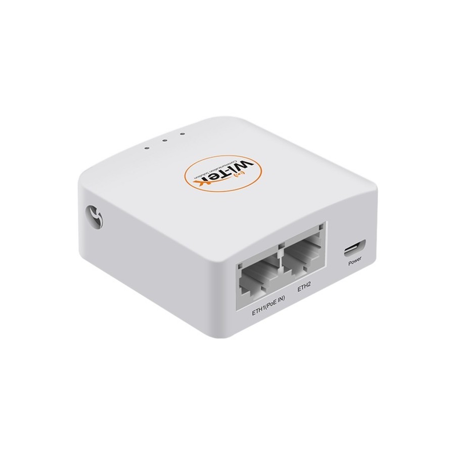 Wi-Tek WLAN Access Point Controller, 2 LAN Ports, weiß