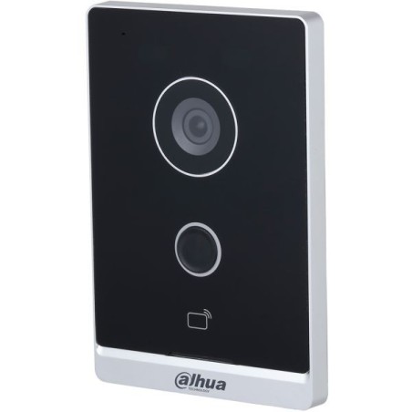 Dahua IP-Video-Türsprechstelle mit Kartenleser, 2 MP, IR, IP65, schwarz