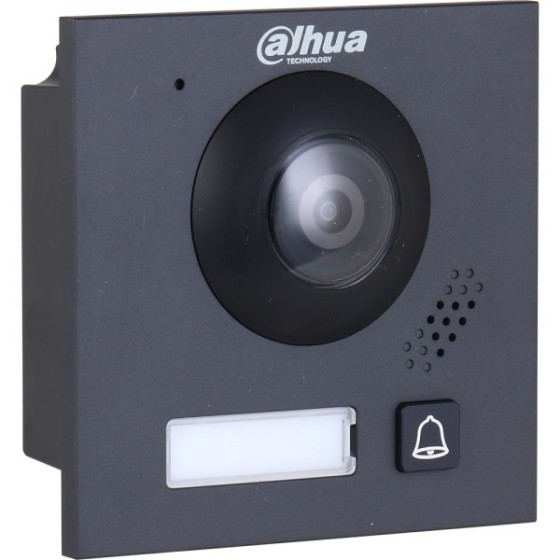 Dahua 2-Draht-IP-Video-Türsprechstelle, 2 MP, IP65, IK07, schwarz