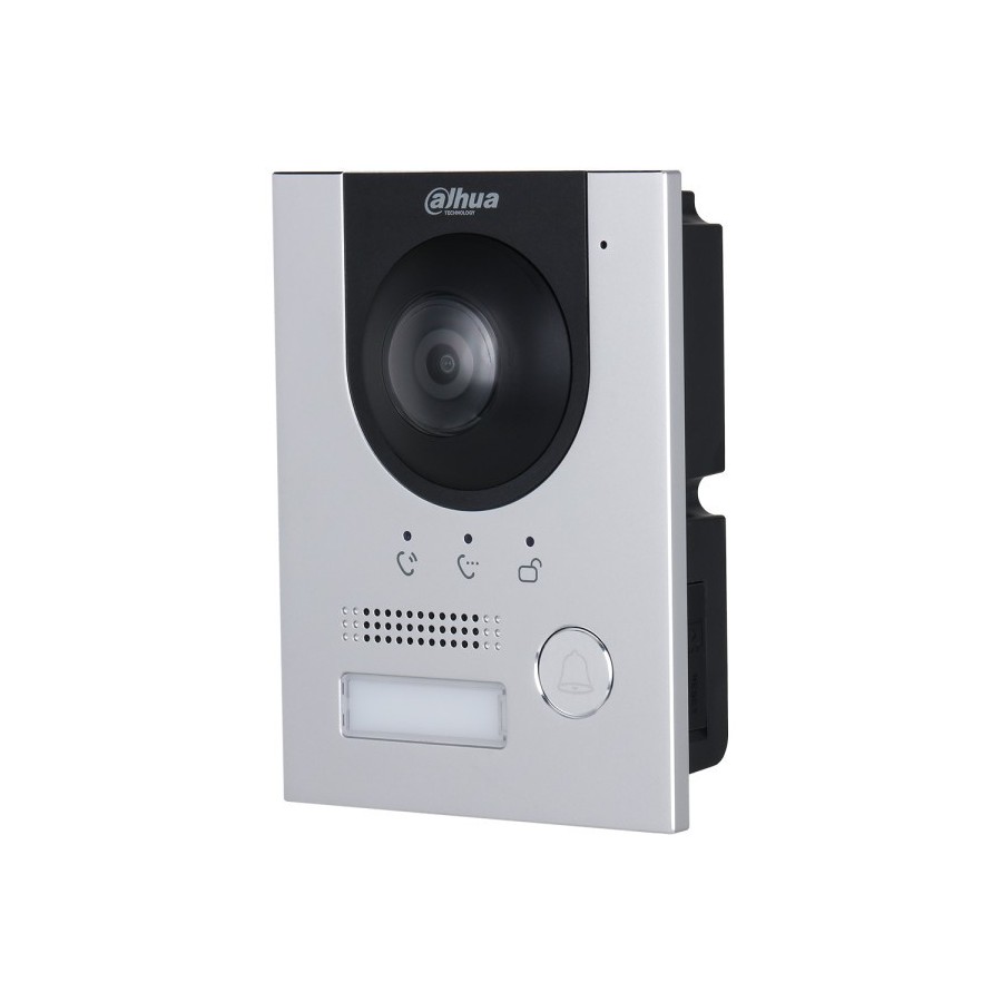 Dahua 2-Draht-IP-Video-Türsprechstelle, 2 MP, IR, IP65, IK07, silber