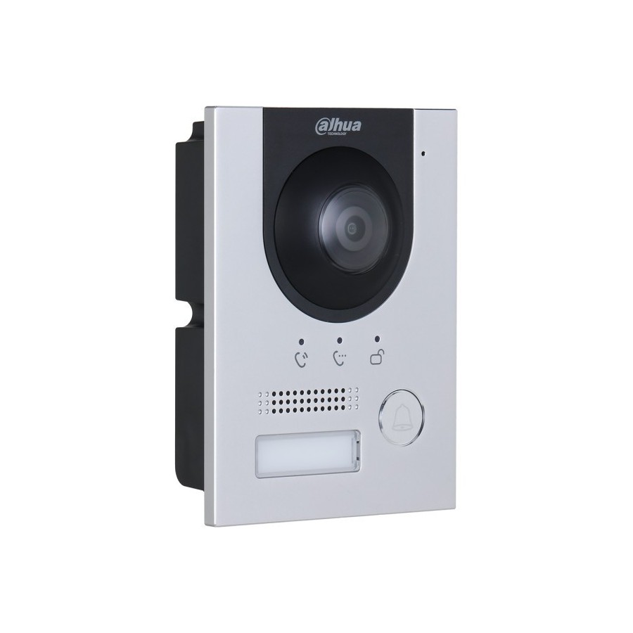 Dahua 2-Draht-IP-Video-Türsprechstelle, 2 MP, IR, IP65, IK07, silber