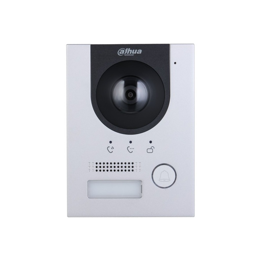Dahua 2-Draht-IP-Video-Türsprechstelle, 2 MP, IR, IP65, IK07, silber