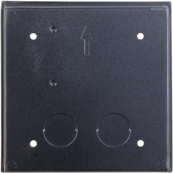 Dahua Unterputz-Montagebox, für 1 Modul, Metall, schwarz