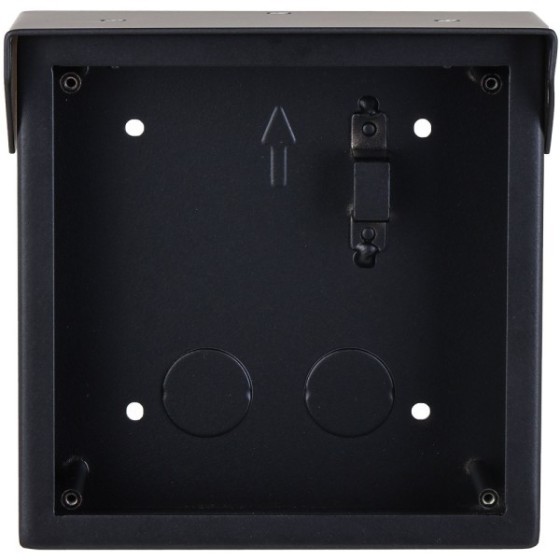 Dahua Aufputz-Montagebox, für 1 Modul, mit Regendach, Metall, schwarz