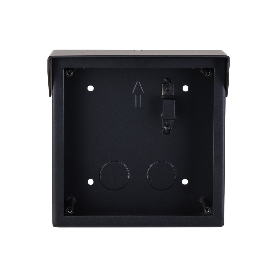 Dahua Aufputz-Montagebox, für 1 Modul, mit Regendach, Metall, schwarz