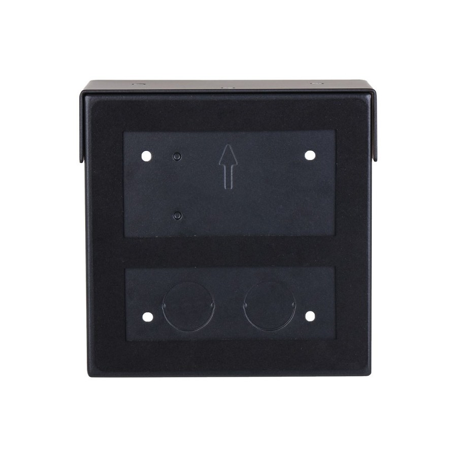 Dahua Aufputz-Montagebox, für 1 Modul, mit Regendach, Metall, schwarz