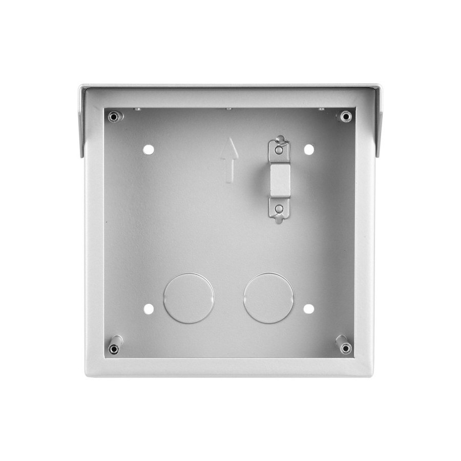Dahua Aufputz-Montagebox, für 1 Modul, mit Regendach, Metall, silber