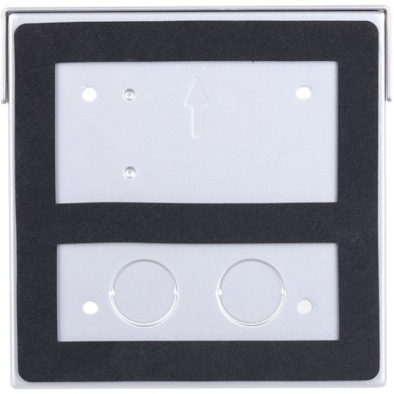 Dahua Aufputz-Montagebox, für 1 Modul, mit Regendach, Metall, silber