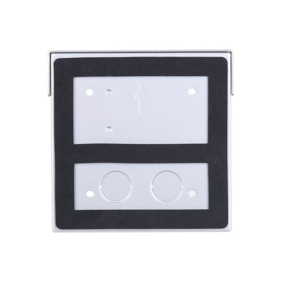 Dahua Aufputz-Montagebox, für 1 Modul, mit Regendach, Metall, silber