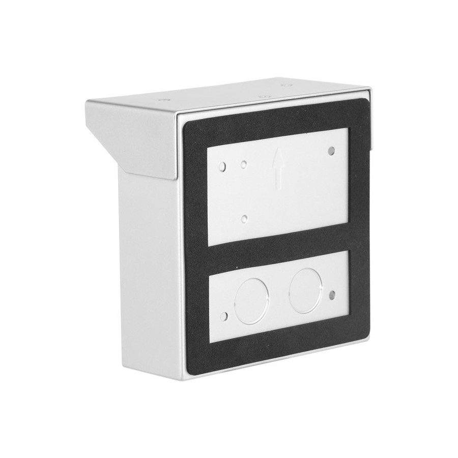 Dahua Aufputz-Montagebox, für 1 Modul, mit Regendach, Metall, silber