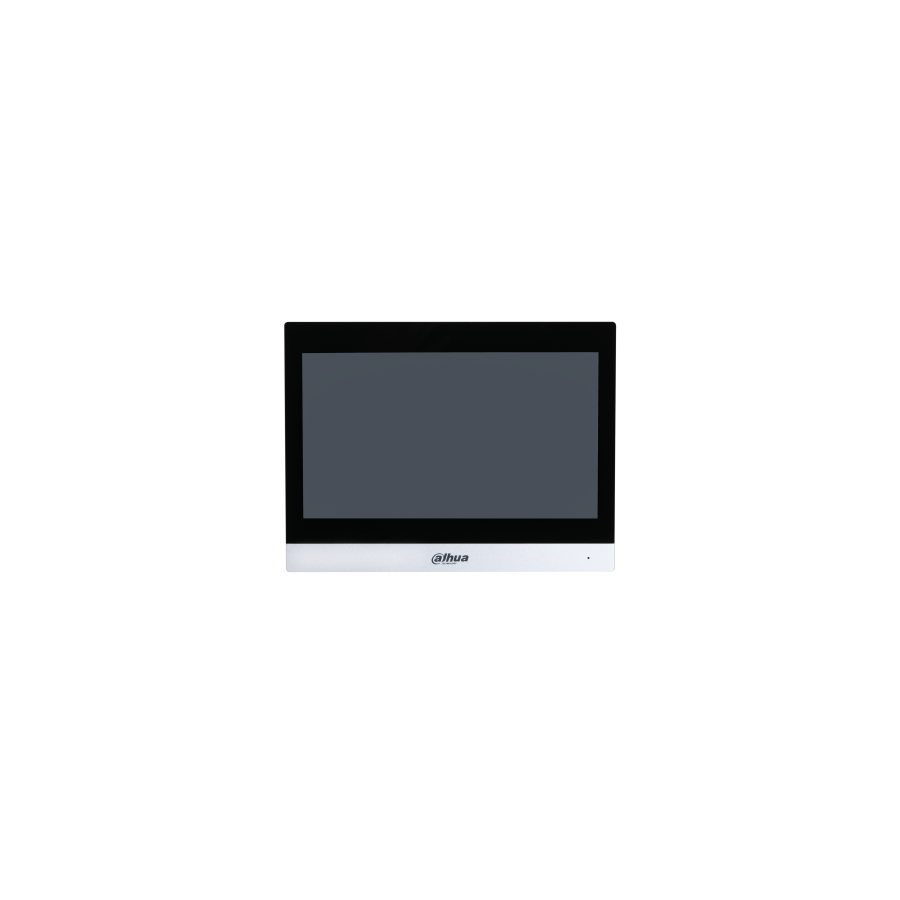 Touch-Screen-Monitor 10", IP&Wlan, 2-way-audio, silber