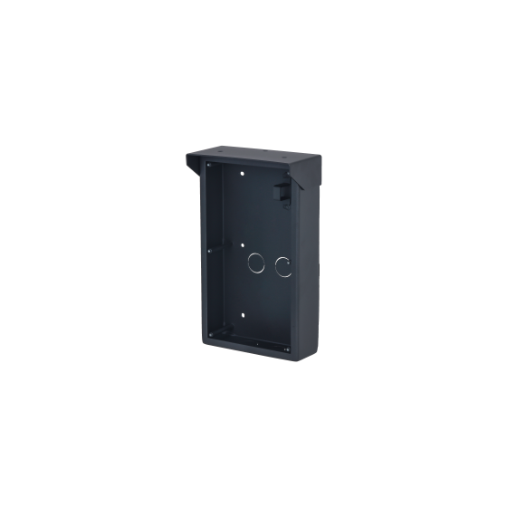Dahua Aufputz-Montagebox, für 2 Module, mit Regendach, Metall, schwarz