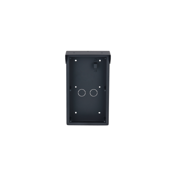 Dahua Aufputz-Montagebox, für 2 Module, mit Regendach, Metall, schwarz