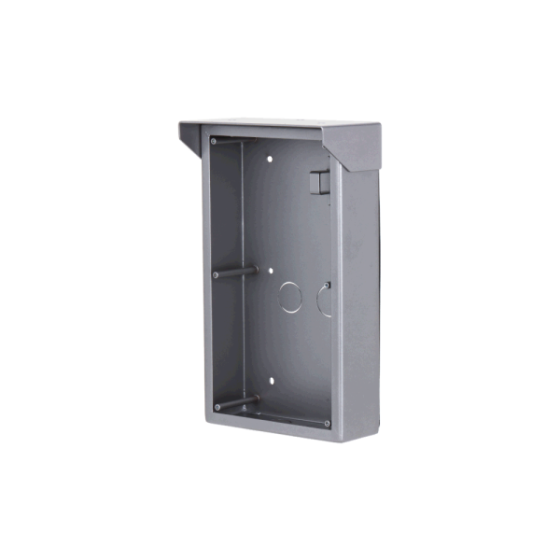 Dahua Aufputz-Montagebox, für 2 Module, mit Regendach, Metall, silber