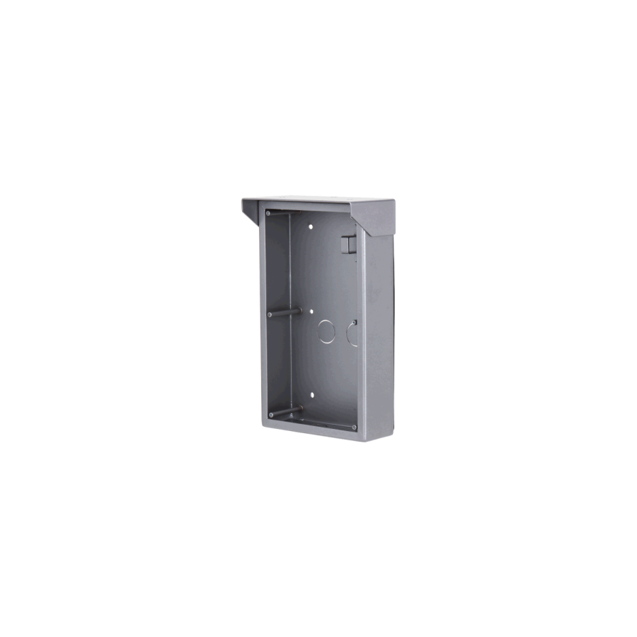 Dahua Aufputz-Montagebox, für 2 Module, mit Regendach, Metall, silber