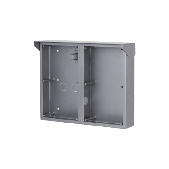 Dahua Aufputz-Montagebox, für 2 x 2 Module, mit Regendach, Metall