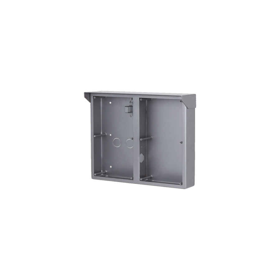Dahua Aufputz-Montagebox, für 2 x 2 Module, mit Regendach, Metall
