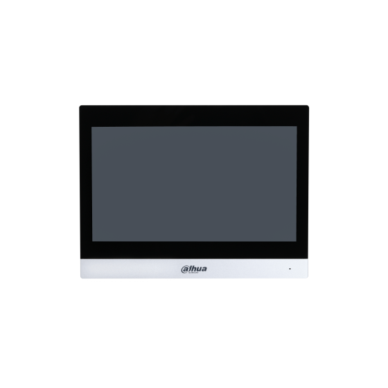Touch-Screen-Monitor 10", IP&Wlan, 2-way-audio, silber